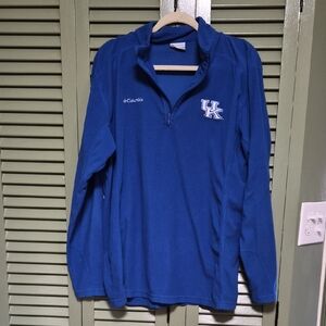 Columbia University Of Kentucky Fleece Half-Zip Pullover
